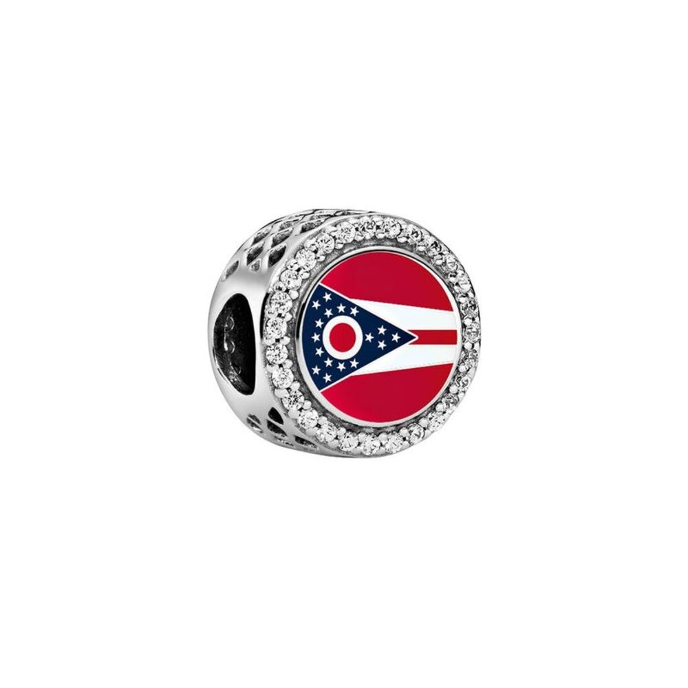 Pandora Localization Silver Cz Charm